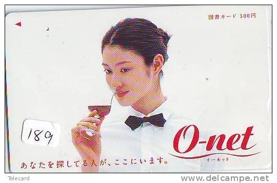 Carte Prépayée Japon * Alcool * VIN France (189) Japan PREPAIDCARD * WINE *  Alkohol WEIN * KARTE * - Alimentation