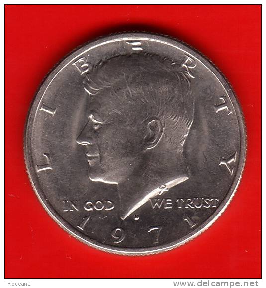 QUALITE **** USA  - ETATS-UNIS  - HALF DOLLAR 1971 KENNEDY **** EN ACHAT IMMEDIAT !!! - 1964-…: Kennedy