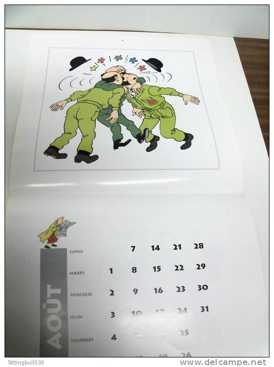 TINTIN. Calendrier 1995. Sacré Tryphon !. Avec Tournesol, Tintin et Haddock. Pièce de Collection !