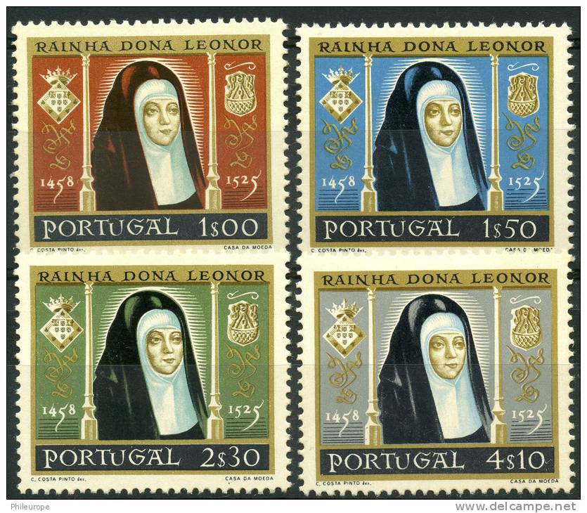 Portugal (1958) N 853 à 856 * (charniere) - Ungebraucht