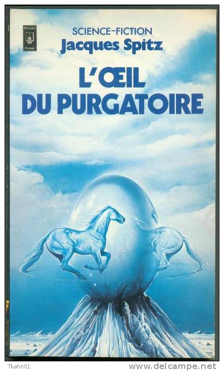 PRESSES-POCKET S-F N° 5068 " L'OEIL DU PURGATOIRE " JACQUES-SPITZ DE 1980 - Presses Pocket