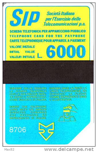 SIDA 1057 C&c / P50 Golden, 87/06 USATA MAGNETIZZATA - Publiques Précurseurs