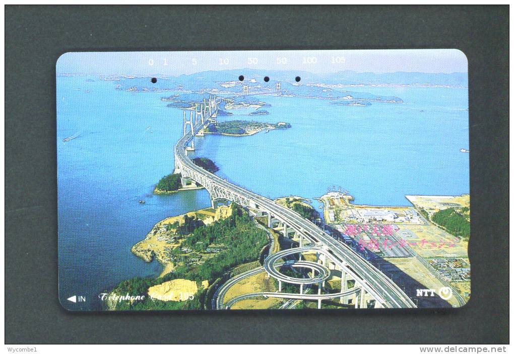 JAPAN  -  Magnetic Phonecard/Bridge As Scan - Japan