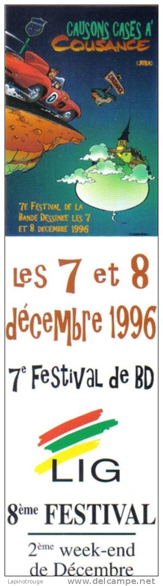 Marque Page MALTAITE Eric Festival BD Cousance 1996 (421 Choc - Segnalibri