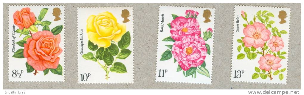 Great Britain 1976 Roses - Neufs