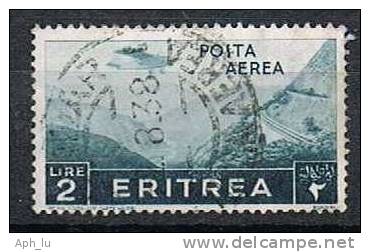Ital. Eritrea, 1936 Flugpost 2 Lire, MiNr. 248 Gestempelt (a021010) - Eritrea