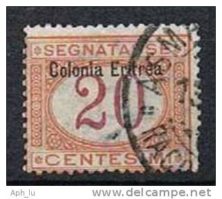 Ital. Eritrea, 1903 Portomarken 20 Cent. , MiNr. 3I Gestempelt (a030101.jpg) - Eritrea