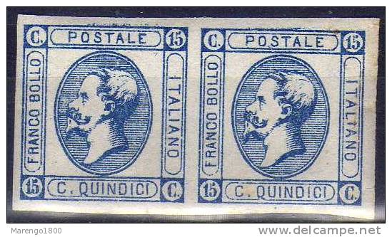 ITALIA 1863 - Effigie 15 C. II Tipo Coppia **   (g2074) - Neufs