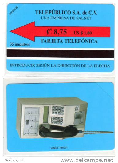 El Salvador - ELS-06 Public Phone In Blue Found, C8,75, Mint - Salvador