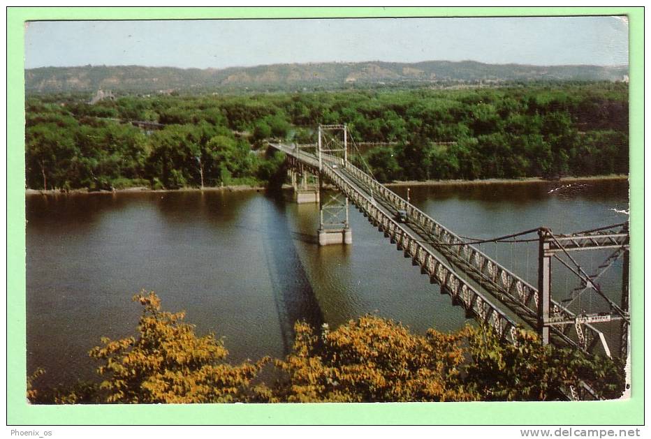 UNITED STATES - Bridge Over The Mississippi Between Iova And Wisconsin - Autres & Non Classés