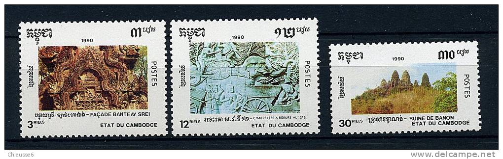 Cambodge ** N° 924 à 926 - Culture Khmère - Kambodscha