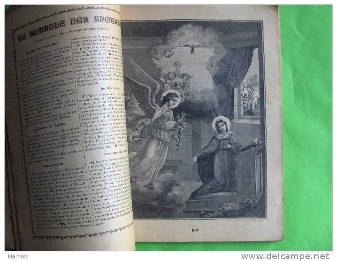 cathechisme en images 70 gravures 48x66cm--1908-maison de la presse 66 pages