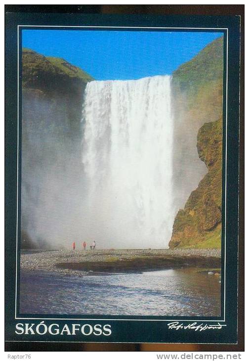 CPM Animée Neuve Iceland Islande  Skogafoss  La Cascade - Islande