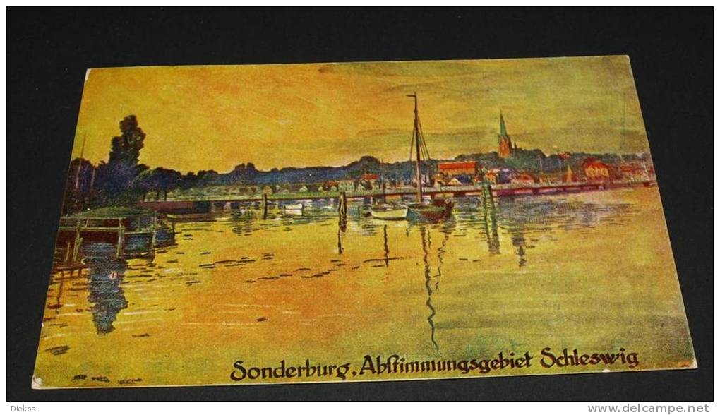 AK Sonderburg Schleswig  Um 1920  #AK2416 - Nordschleswig