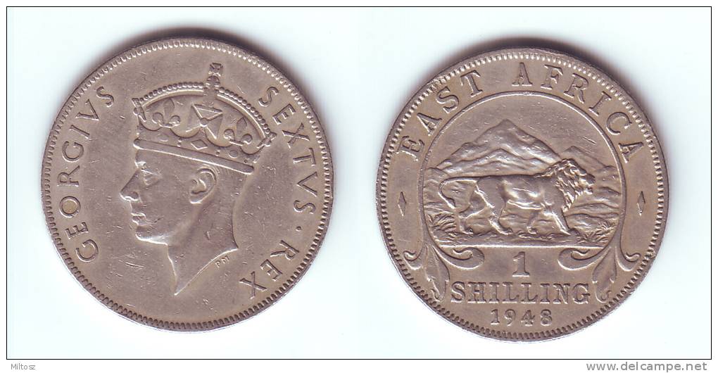 East Africa 1 Shilling 1948 - British Colony