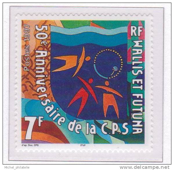 Wallis Et Futuna N° 496 Et 497** Neuf Sans Charniere UNICEF Et C.P.S - Nuovi