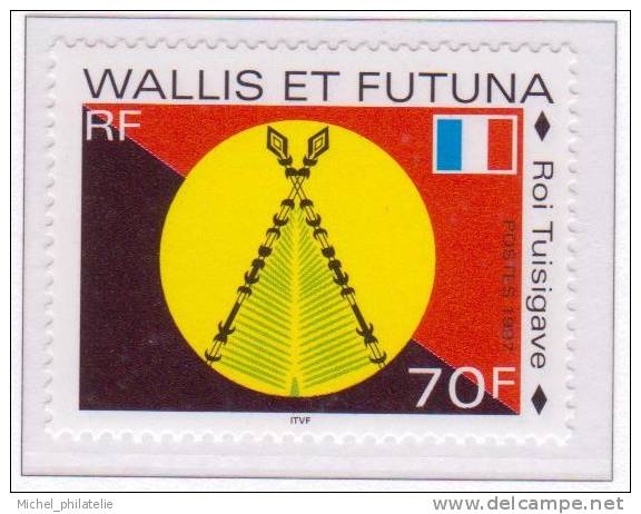 Wallis Et Futuna N° 498 à 500** Neuf Sans Charniere   DRAPEAUX DES MONARCHIES WALLISIENNES - Neufs