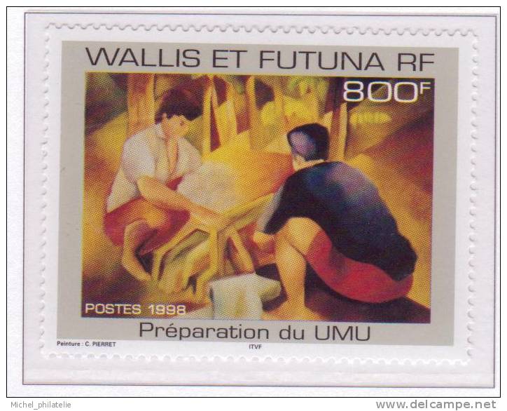 Wallis Et Futuna N° 512** Neuf Sans Charniere  Preparation Du Umu - Unused Stamps