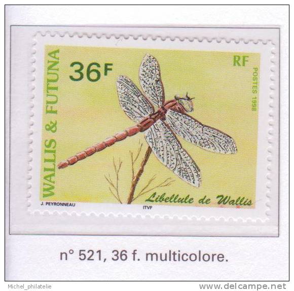 Wallis Et Futuna N °521-522** Neuf Sans Charniere   Faune Insectes - Neufs