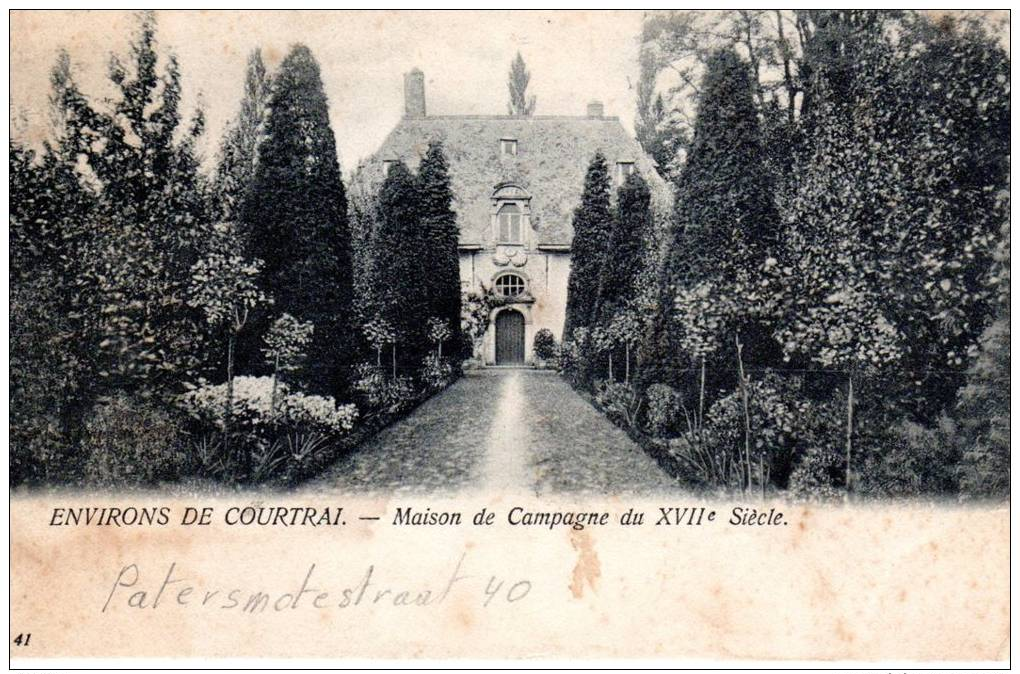 Environs De Courtrai - Maison De Campagne Du XVII Siècle - Kortrijk