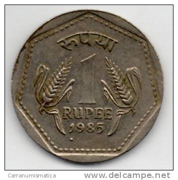 INDIA 1 RUPEE 1985 - Indien
