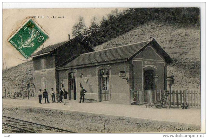 MOUTIERS - LA GARE - Other & Unclassified