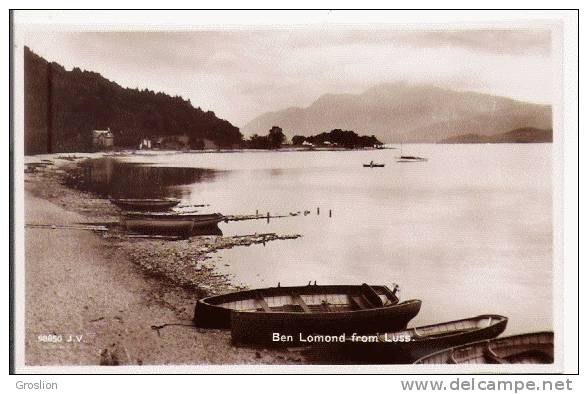 BEN LOMOND FROM LUSS 98850 (SCOTLAND)  CARTE PHOTO - Argyllshire