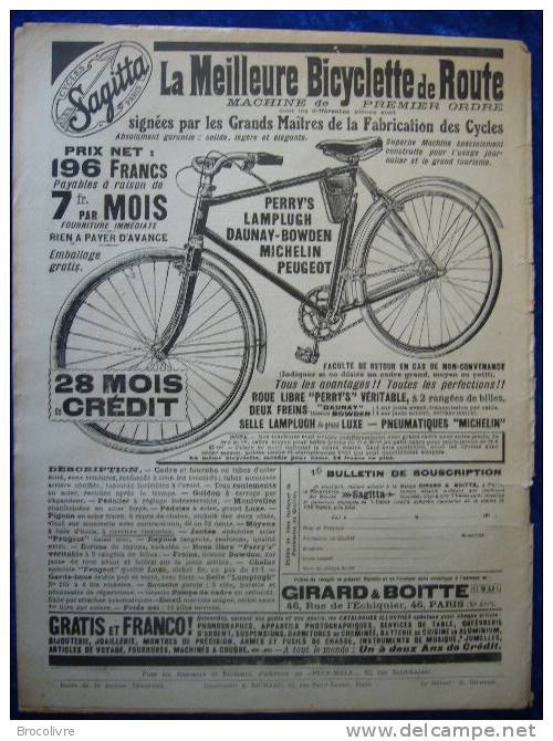 -Le Pele Mêle-31 Aout 1913-Couverture Haye-(Rabier,O´Galop,Armengol Etc....) - Autres & Non Classés