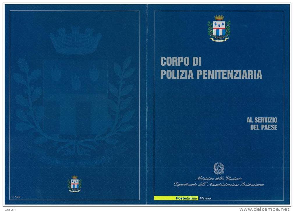 Filatelia - CORPO DI POLIZIA PENITENZIARIA ANNO 2004 SPECIALE OFFERTA DI FOLDERS EMESSI DALLE POSTE ITALIANE - Pochettes