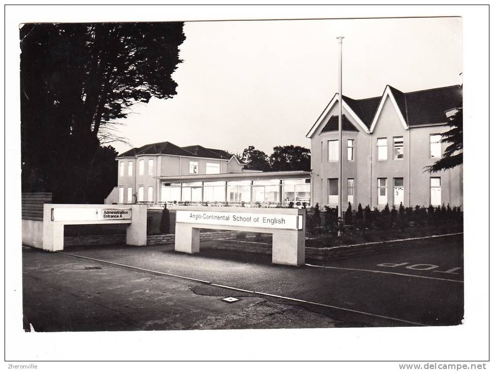 CPSM - BOURNEMOUTH - Anglo Continental School Of English - Bournemouth (hasta 1972)