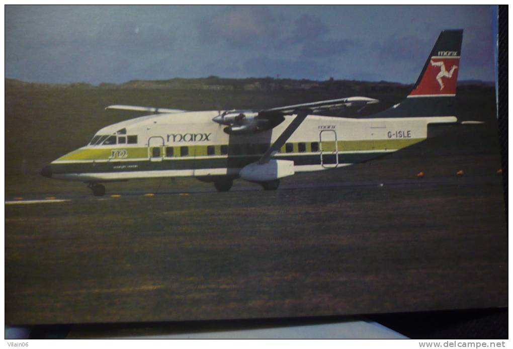 SHORT 360        MANX AIRLINES    G ISLE - 1946-....: Moderne