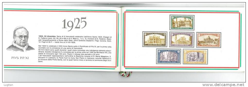 ANNO SANTO ED ANNI GIUBILARI - ANNO 1983 - FOLDER  SPECIALE OFFERTA DI FOLDERS EMESSI DALLE POSTE ITALIANE - Presentation Packs