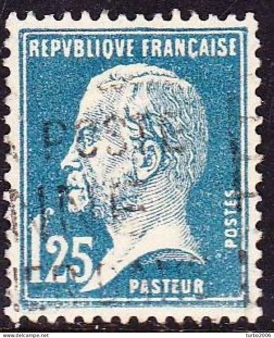 France 1923-26 Pasteur 1.25 Fr Bleu Yvert  Nr. 180. - 1922-26 Pasteur