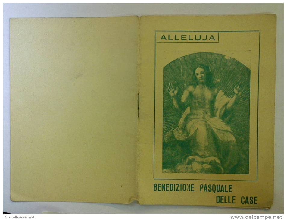 70770)libretto Benedizione Pasquale Delle Case - Exlibris