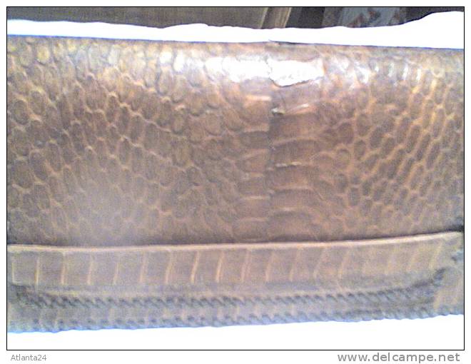 POCHETTE OU PETIT SAC ANCIEN EN PEAU DE REPTILE - Purses & Bags