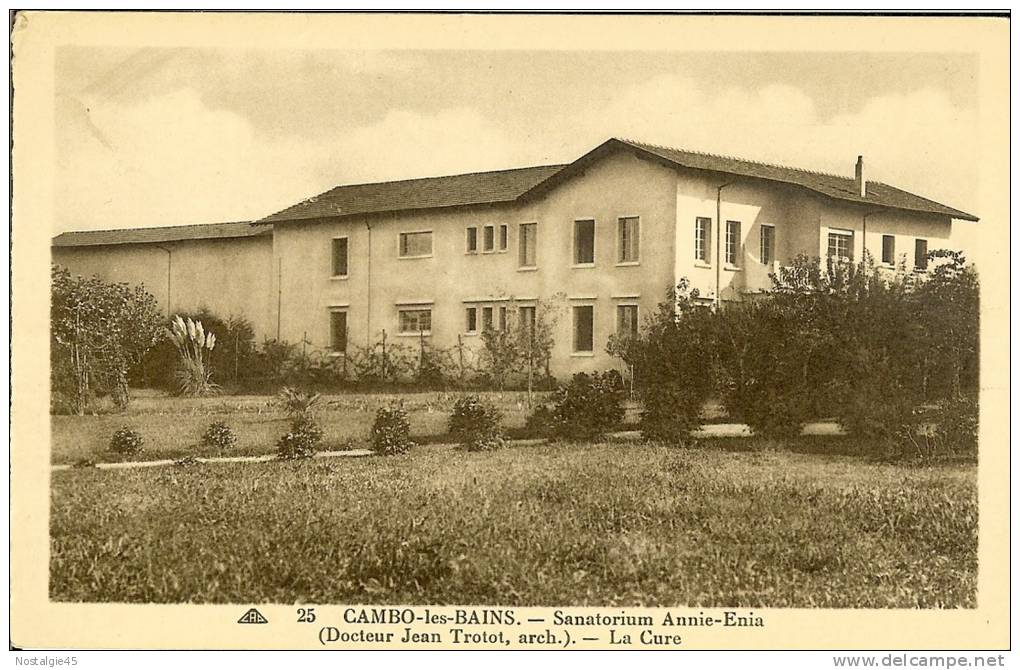 25.Cap Cambon Les Bains  - Sanatorium Annie-Enia - Cambo-les-Bains