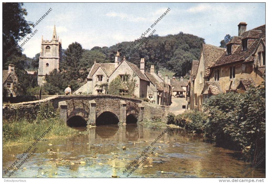 CASTLE COMBE Wiltshire : Prettiest Village In England - Sonstige & Ohne Zuordnung