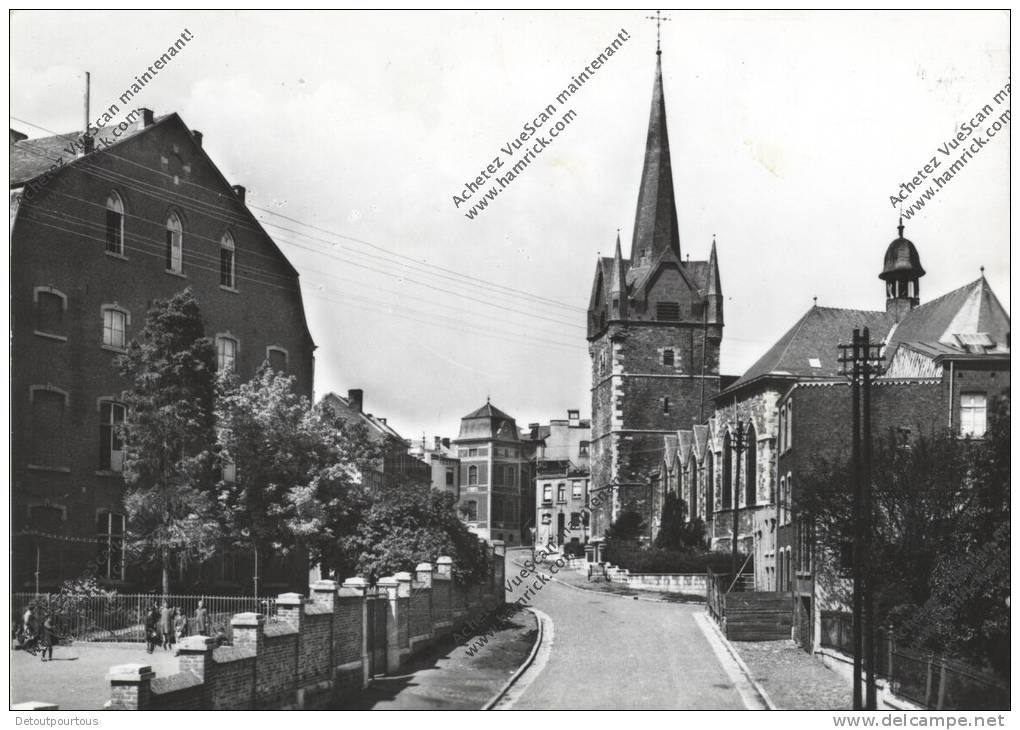 HERVE HEVE HEF Belgique : Eglise Et Collège - Herve