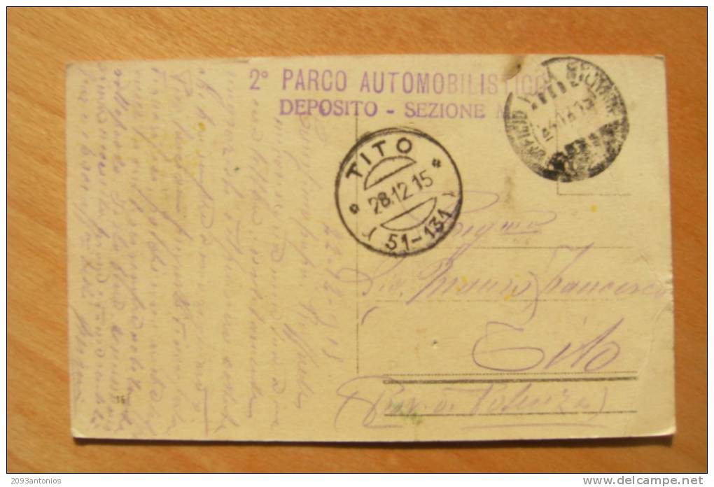 CARTOLINA POSTALE  IN FRANCHIGIA  -  I GUERRA   VIAGGIATA      (7120) - Franquicia