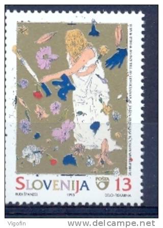 SI 1995-109 50A°END II WORLD WAR, SLOVENIA, 1v, MNH - Militaria