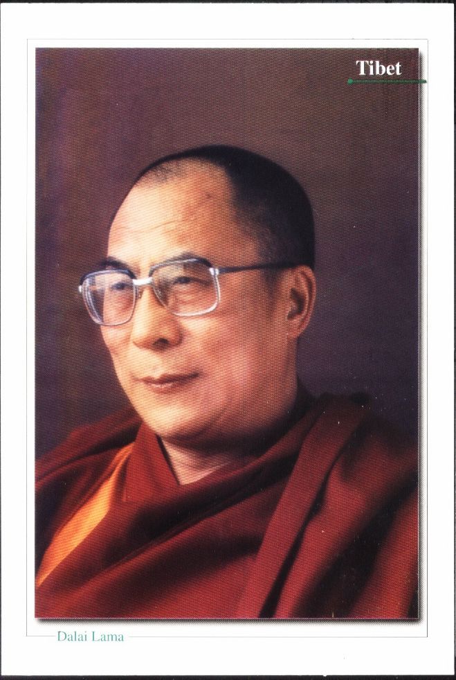 Nepal Dalai Lama Postcard 002 - Népal