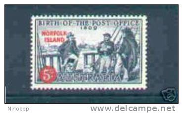 Norfolk Island-1959 Post Office 150th Anniversary ASC 25  MNH - Norfolk Island