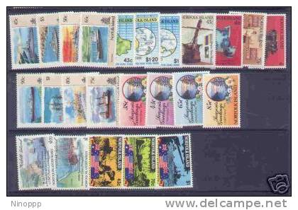 Norfolk Island-1991 Year  ASC 489-512, 24 Stamps    MNH - Norfolk Island