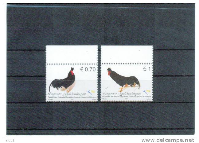 Kosovo 2011 Hahn / Rooster Postfrisch / Unmounted Mint - Kosovo