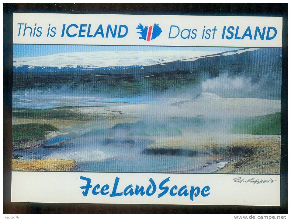 CPM Neuve Iceland Islande  Ice Landscape  Paysage De Glace - Iceland