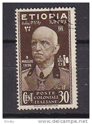 Z3308 - COLONIE ITALIANE ETIOPIA SASSONE N°4 - Aethiopien