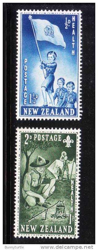 New Zealand 1953 Girl Guides And Boy Scouts MLH - Ungebraucht