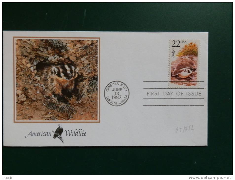 25/852   FDC   USA - Rodents