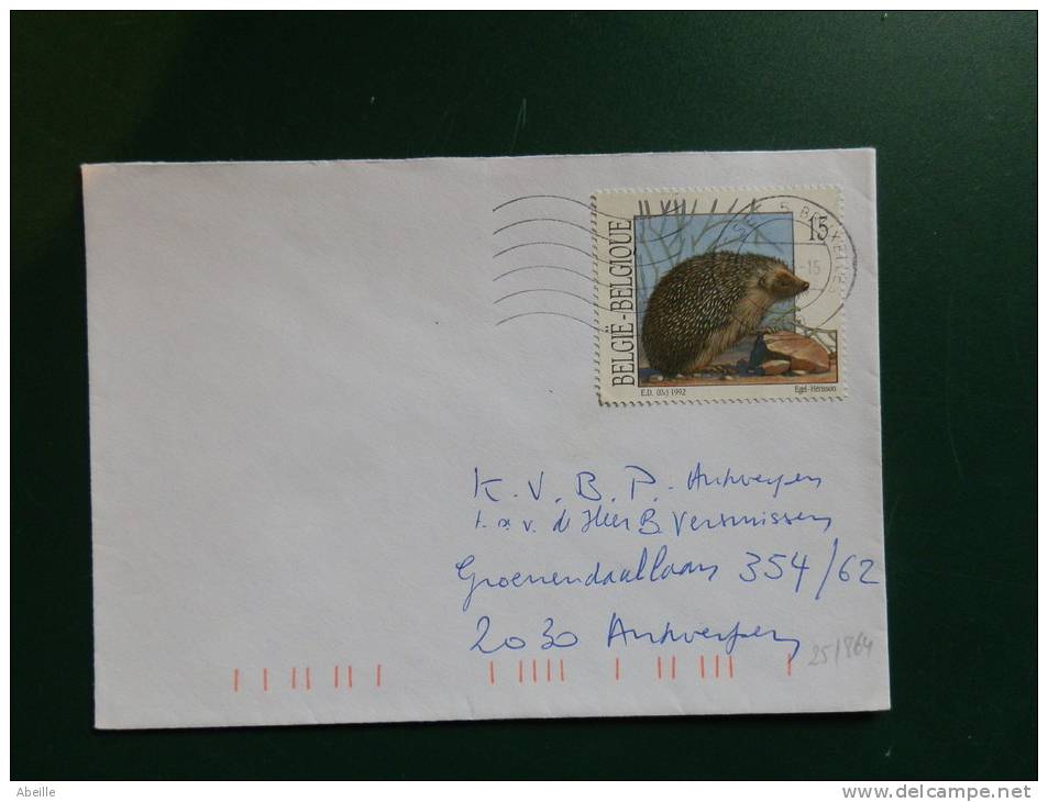 25/864   LETTRE  BELGE - Rodents