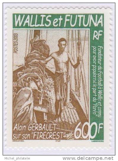 Wallis Et Futuna N° 591** Neuf Sans Charniere  Portrait Sur Son Voilier - Ungebraucht